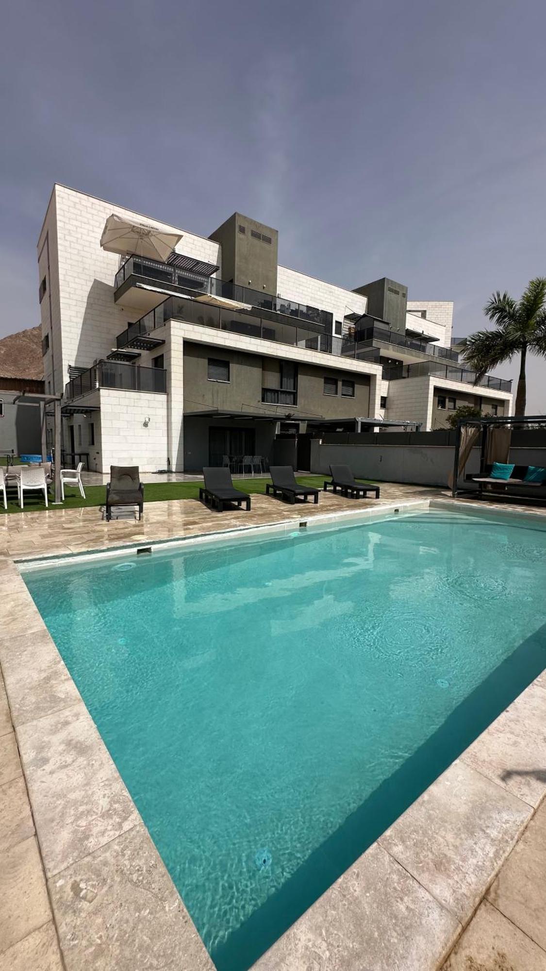 Apartament Luxury Garden Floor Ejlat Zewnętrze zdjęcie
